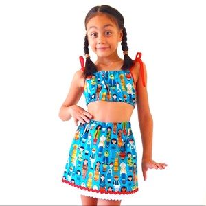 Children of the World Skirt & Top